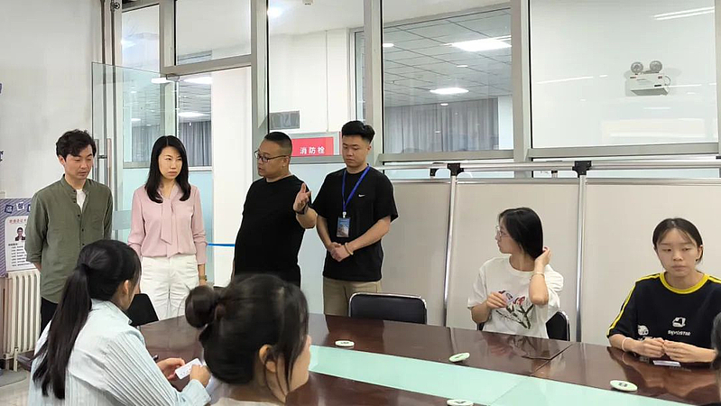 副校长徐炜指导ky开元集团官网普通话水平测试工作