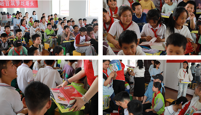 推普助力乡村振兴 语言筑梦童心未来 | ky开元集团官网语委办组织师范类专业学生走进周至县圪塔头小学开展语言文化帮扶实践活动